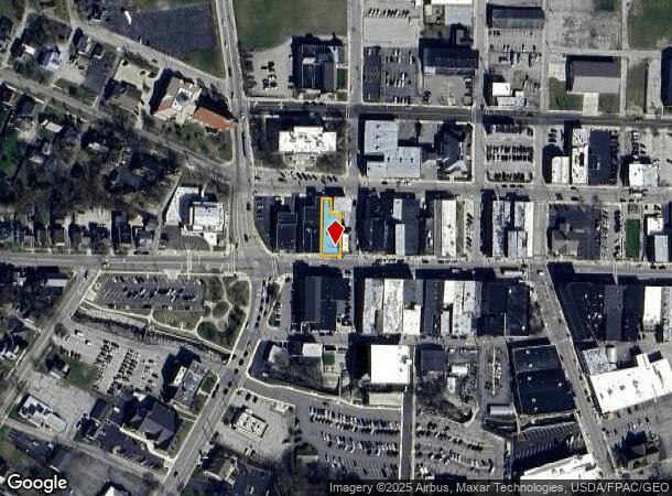 106 W Main St, Ashland, OH Parcel Map