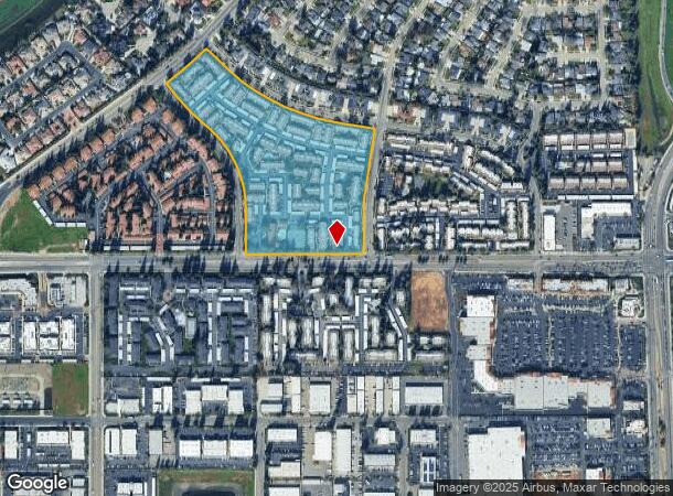 314 W Nees Ave, Fresno, CA Parcel Map