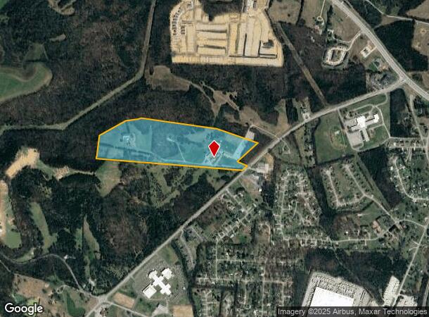 1190 W Ellington Pky, Lewisburg, TN Parcel Map