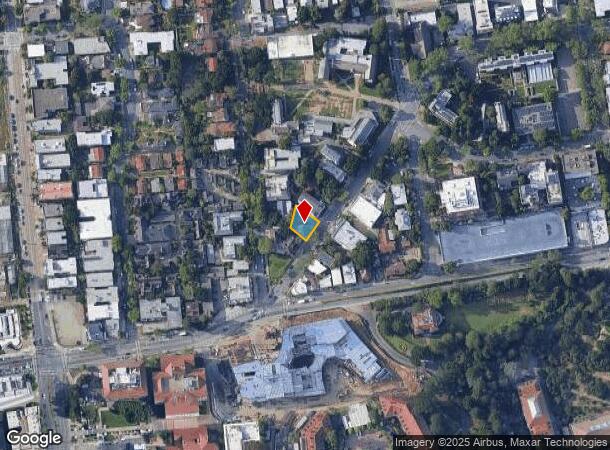  2317 Le Conte Ave, Berkeley, CA Parcel Map