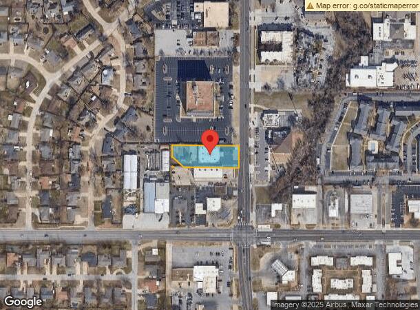  6425 N Meridian Ave, Oklahoma City, OK Parcel Map