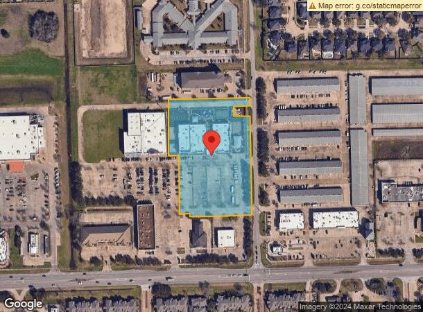  10001 Broadway St, Pearland, TX Parcel Map