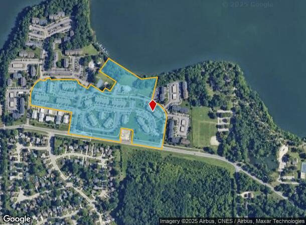 8753 Spinnaker Way, Ypsilanti, MI Parcel Map