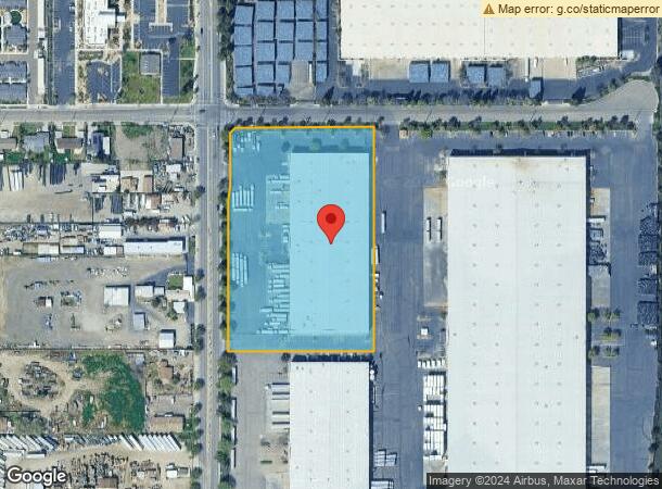  2825 S Elm Ave, Fresno, CA Parcel Map