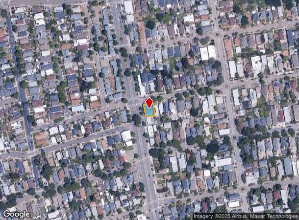  3101 Sacramento St, Berkeley, CA Parcel Map