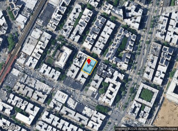 1425 Wythe Pl, Bronx, NY Parcel Map