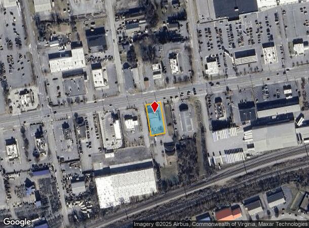  1624 W Main St, Salem, VA Parcel Map