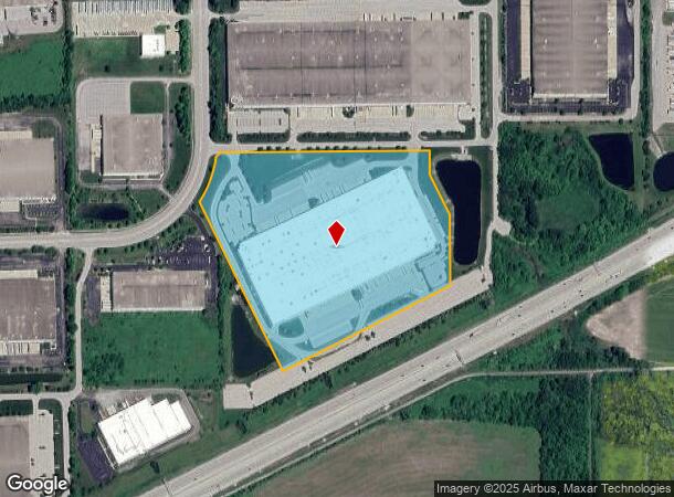 1581 Perry Rd, Plainfield, IN Parcel Map