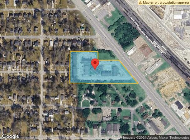  3580 S M L King Jr Pky, Beaumont, TX Parcel Map