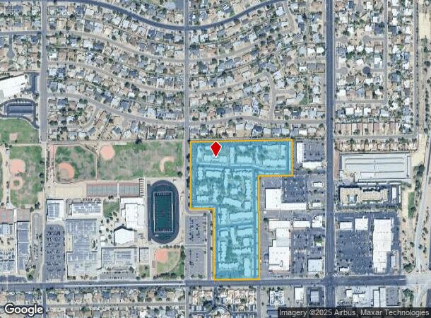 3040 E Shea Blvd, Phoenix, AZ Parcel Map