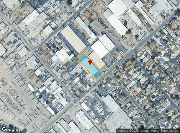  11107 Penrose St, Sun Valley, CA Parcel Map
