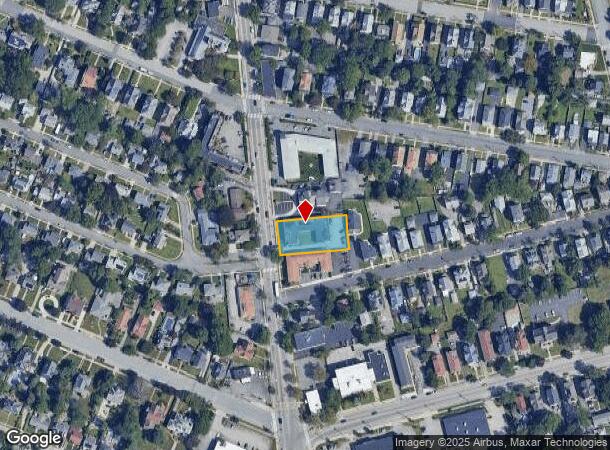 1710 Broad St, Cranston, RI Parcel Map