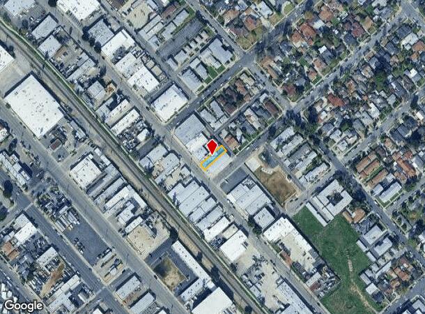  1801 1St St, San Fernando, CA Parcel Map