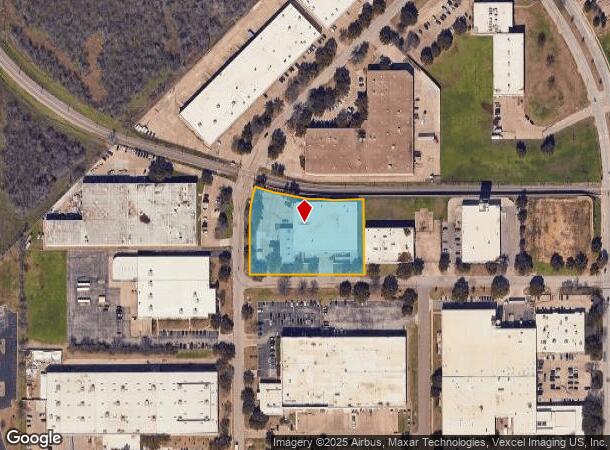  1780 Hurd Dr, Irving, TX Parcel Map