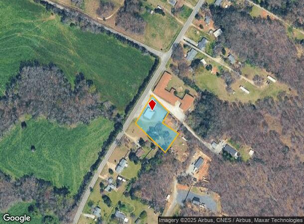  13167 Highway 55 W, York, SC Parcel Map