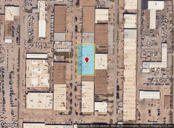  4842 Top Line Dr, Dallas, TX Parcel Map