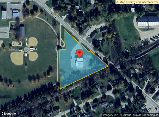  124 N Walworth St, Darien, WI Parcel Map