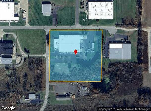 1601 Pratt Ave, Marshall, MI Parcel Map