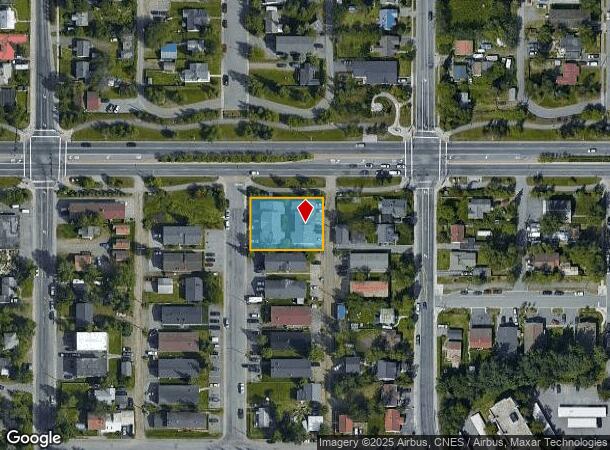 1515 Latouche St, Anchorage, AK Parcel Map
