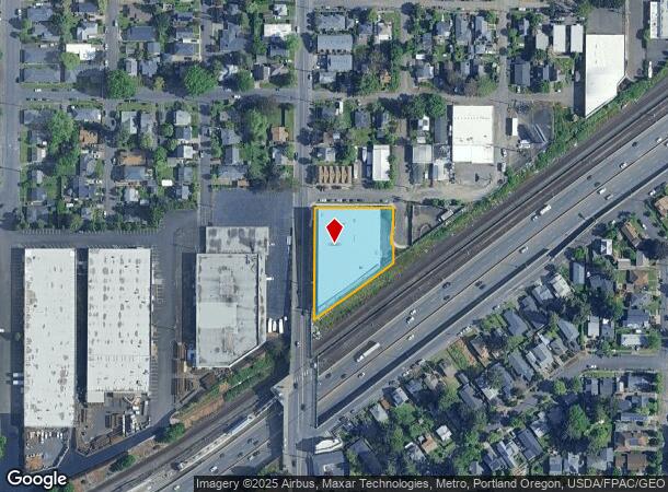  989 Ne 61St Ave, Portland, OR Parcel Map