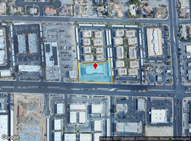  7900 W Sahara Ave, Las Vegas, NV Parcel Map