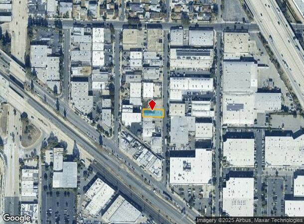 3059 N California St, Burbank, CA Parcel Map