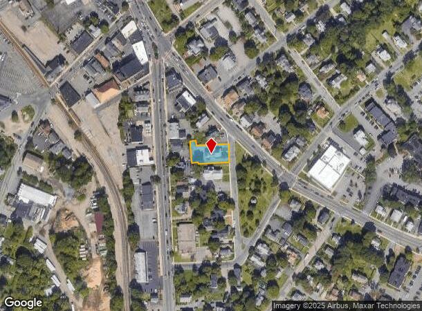  5 Walnut Ave, Stoughton, MA Parcel Map