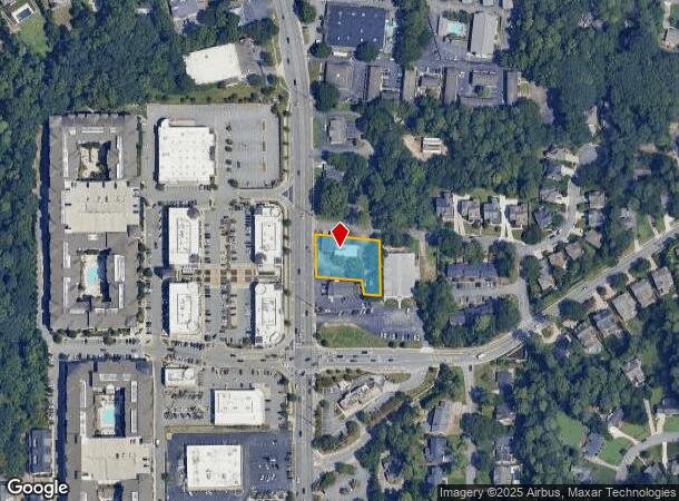  4605 Roswell Rd, Atlanta, GA Parcel Map