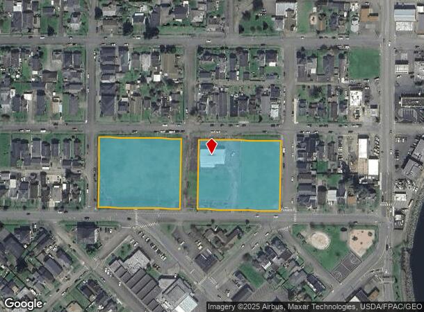  611 Emerson, Aberdeen, WA Parcel Map