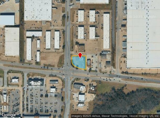  2422 W West Fwy, Grand Prairie, TX Parcel Map