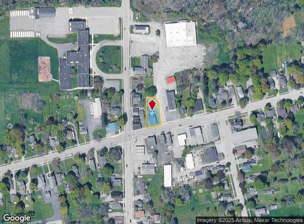  7 E Main St, Corfu, NY Parcel Map