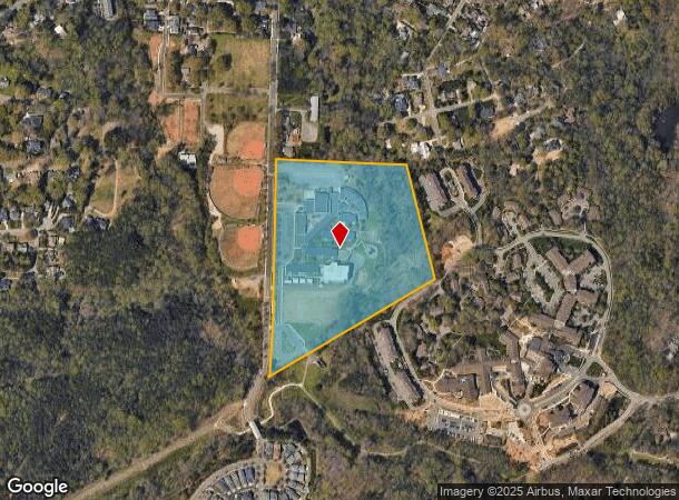  635 South St, Davidson, NC Parcel Map