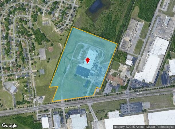 3000 Selma Hwy, Montgomery, AL Parcel Map