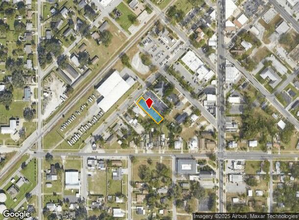  215 Orange St, Auburndale, FL Parcel Map