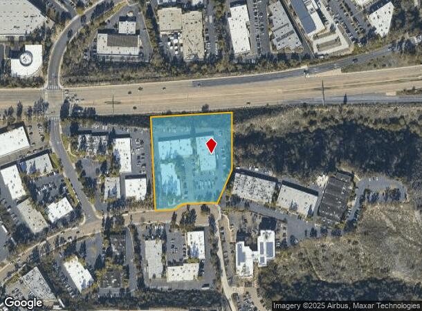  9550 Ridgehaven Ct, San Diego, CA Parcel Map