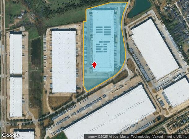  2100 Danieldale Rd, Lancaster, TX Parcel Map