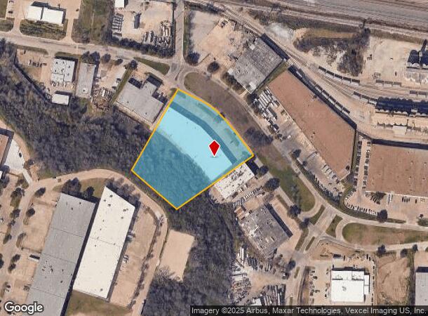  2556 W Commerce St, Dallas, TX Parcel Map