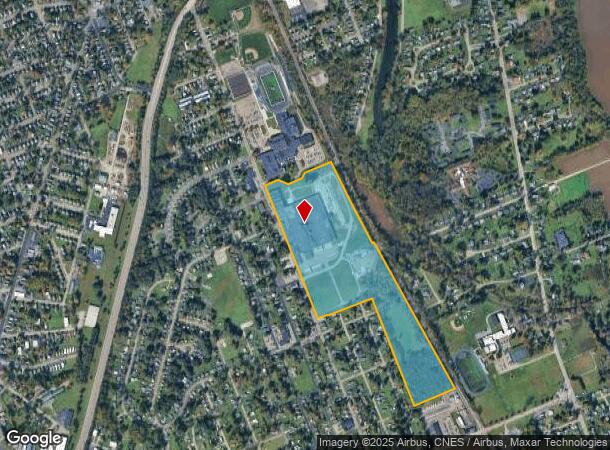 1051 S Main St, Elmira, NY Parcel Map
