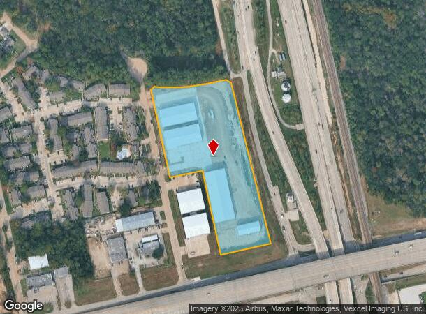 21710 Inverness Forest Blvd W, Houston, TX Parcel Map