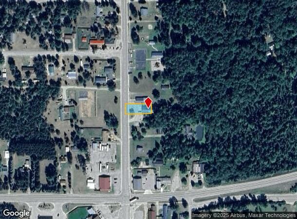  2195 Deeter Rd, Luzerne, MI Parcel Map