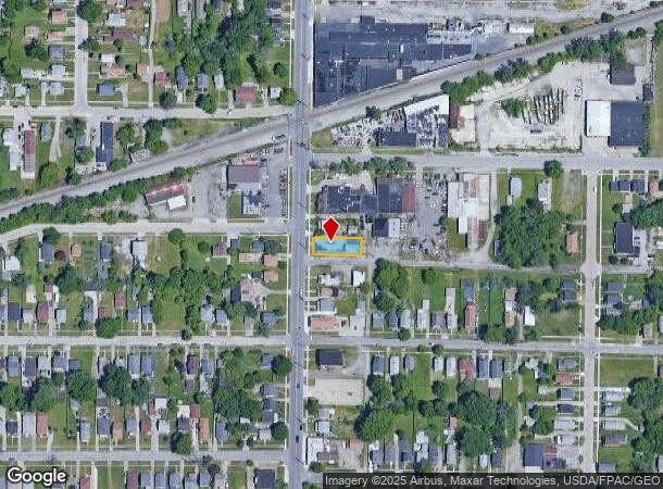  1503 Oberlin Ave, Lorain, OH Parcel Map