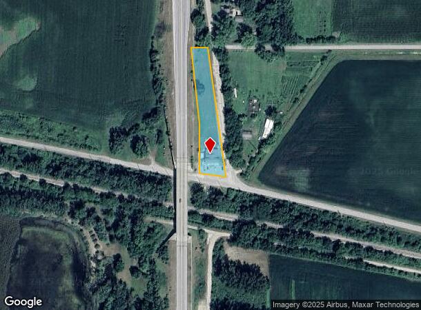  4020 E Old Us Highway 30, Hamlet, IN Parcel Map