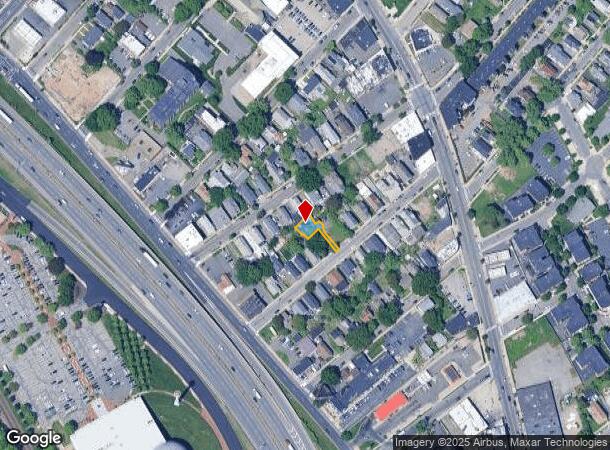 34 Loring St, Springfield, MA Parcel Map
