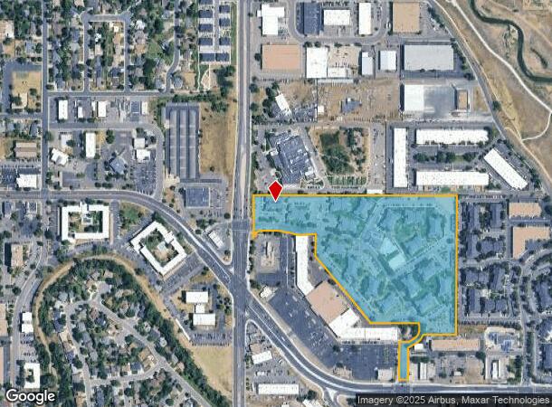  7351 E Warren Dr, Denver, CO Parcel Map