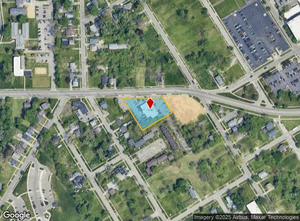  1201 Flushing Rd, Flint, MI Parcel Map