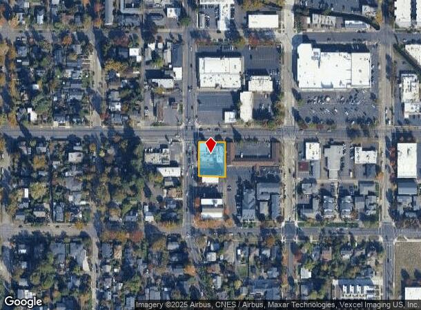  1801 Willamette St, Eugene, OR Parcel Map