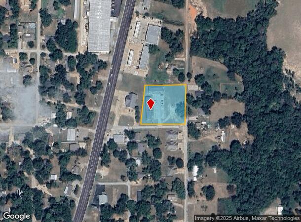  501 Reed St, Frankston, TX Parcel Map
