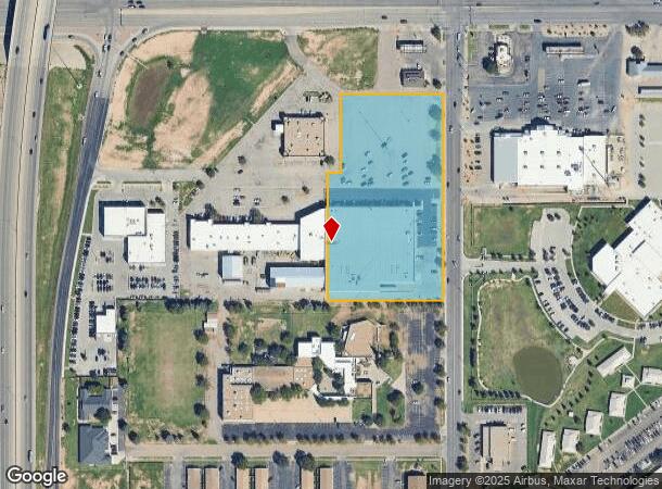  5801 19Th St, Lubbock, TX Parcel Map