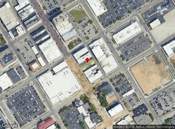  629 S Saginaw St, Flint, MI Parcel Map