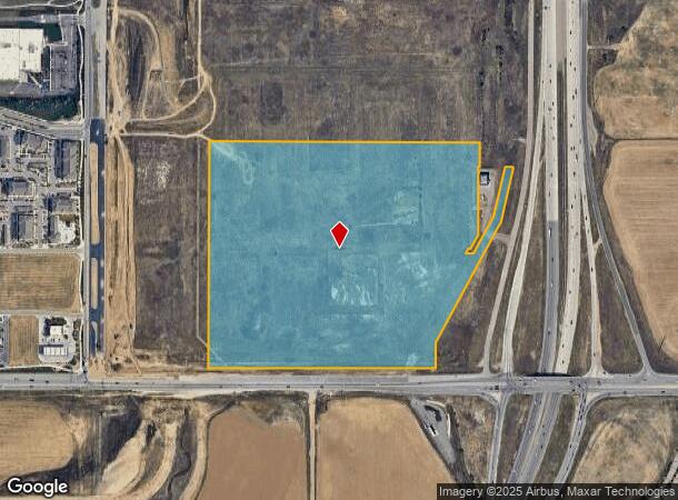 16850 Huron St, Broomfield, CO Parcel Map